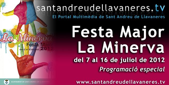 <h3>Festa Major de la Minerva</h3>del 7 al 16 de juliol programació especial  
